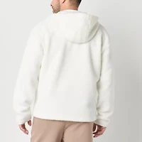 Xersion Sherpa Mens Long Sleeve Zipper Active Hoodie