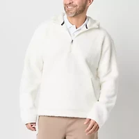 Xersion Sherpa Mens Long Sleeve Zipper Active Hoodie