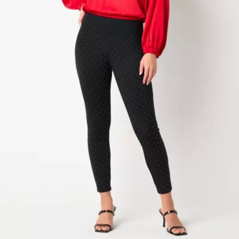 Bold Elements Womens Mid Rise 25" Skinny Full Length Leggings