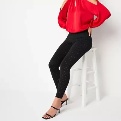 Bold Elements Womens Mid Rise 25" Skinny Full Length Leggings