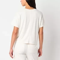 Stylus Womens Crew Neck Short Sleeve T-Shirt