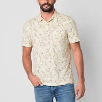 St. John's Bay Super Soft Jersey Mens Classic Fit Short Sleeve Polo Shirt