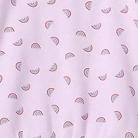 Okie Dokie Girls Fleece Hooded Lightweight Puffer Jacket