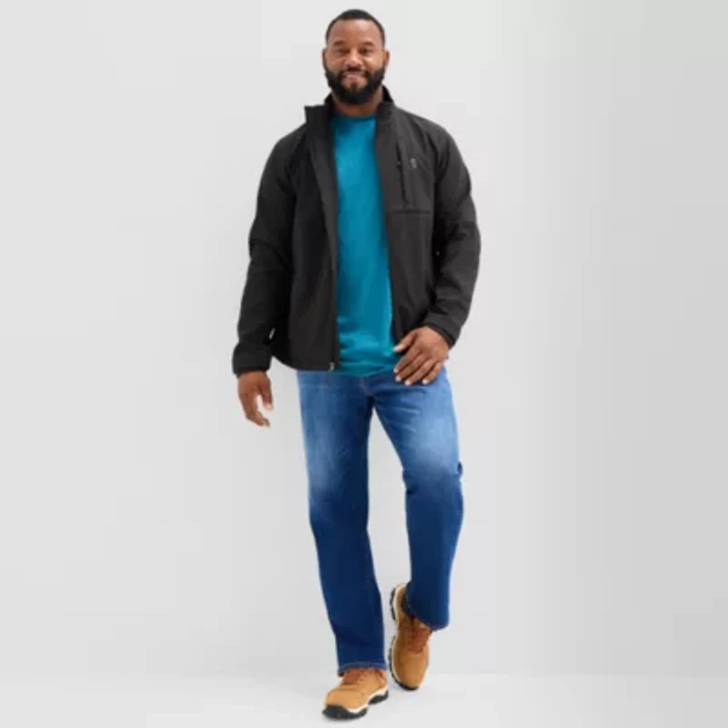 Free Country Mens Water Resistant Lightweight Tall Softshell Jacket