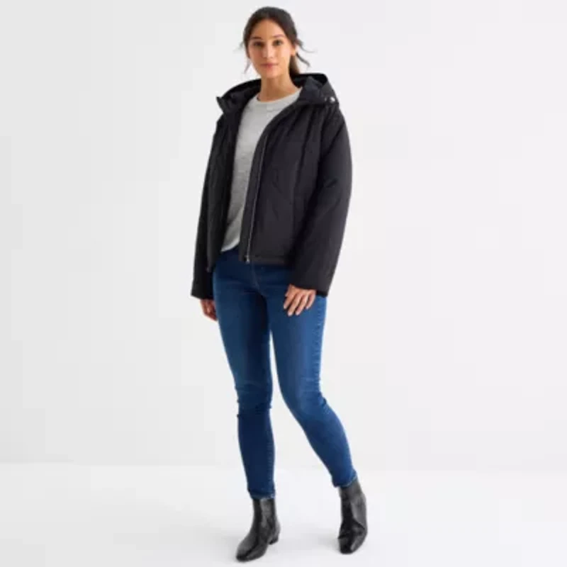 a.n.a Womens Midweight Puffer Jacket