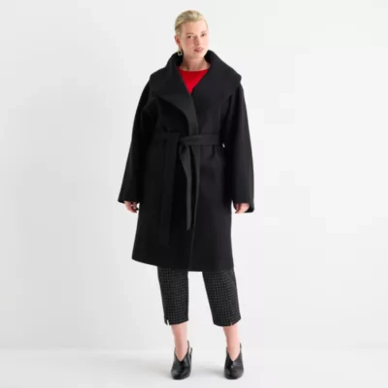 Worthington Womens Heavyweight Plus Coat
