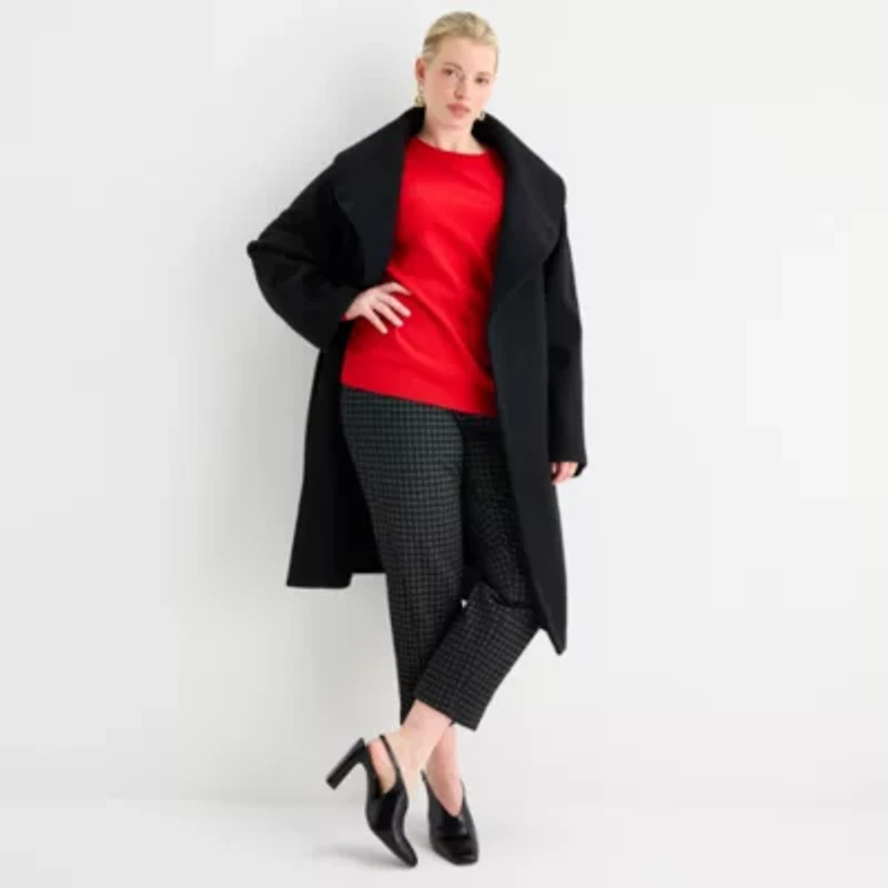 Worthington Womens Heavyweight Plus Coat