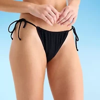 Arizona Womens Lined Juniors Bikini Swimsuit Bottom