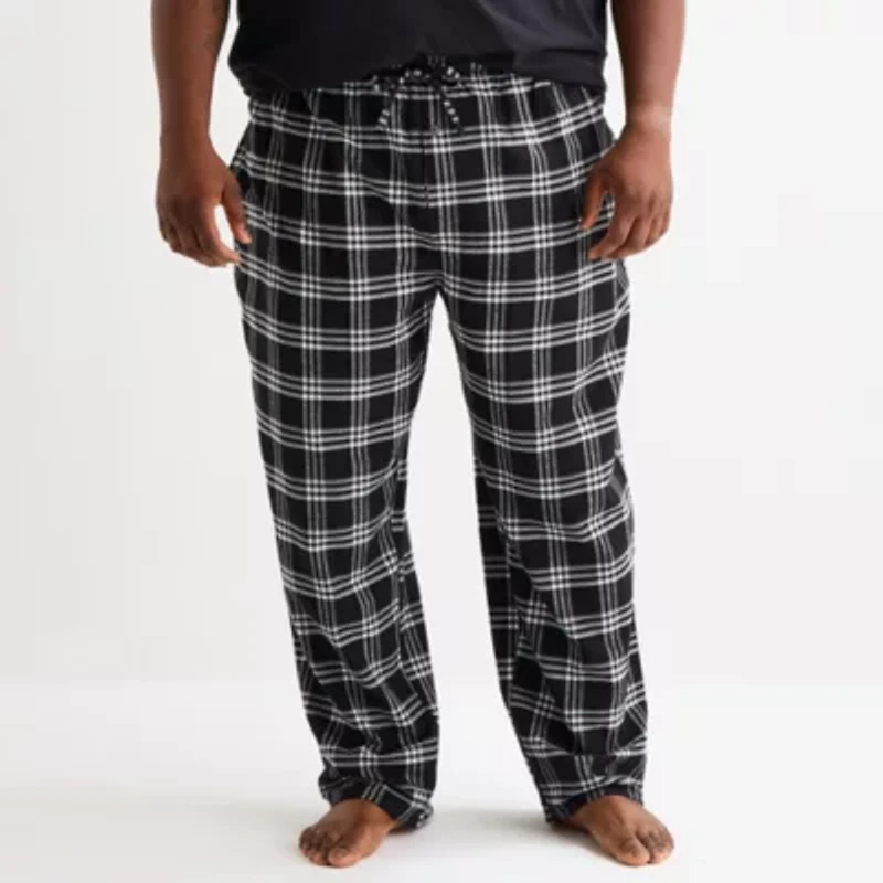 St. John's Bay Mens Flannel Big Pajama Pants