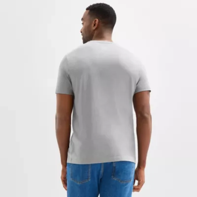 St. John's Bay Super Soft Mens Crew Neck Short Sleeve T-Shirt