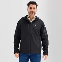 Spyder Mens Hooded Midweight Softshell Jacket