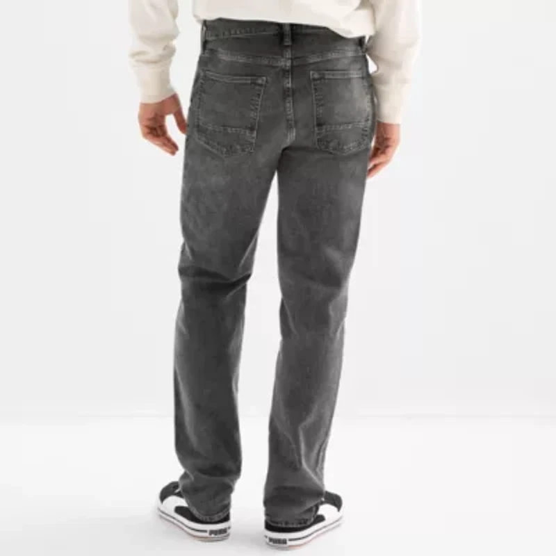 Arizona Mens Stretch Fabric Straight Leg Jean
