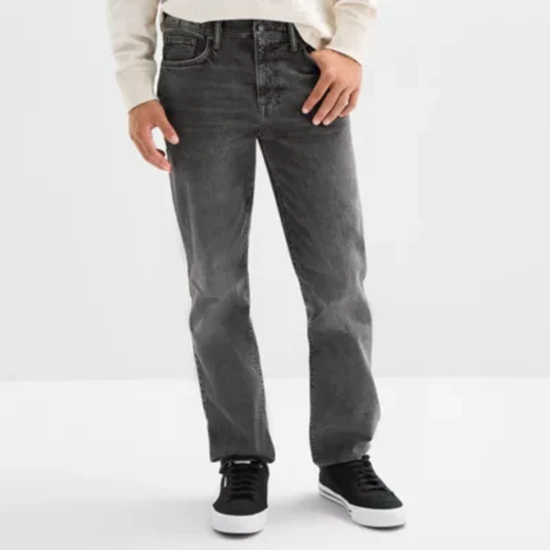 Arizona Mens Stretch Fabric Straight Leg Jean