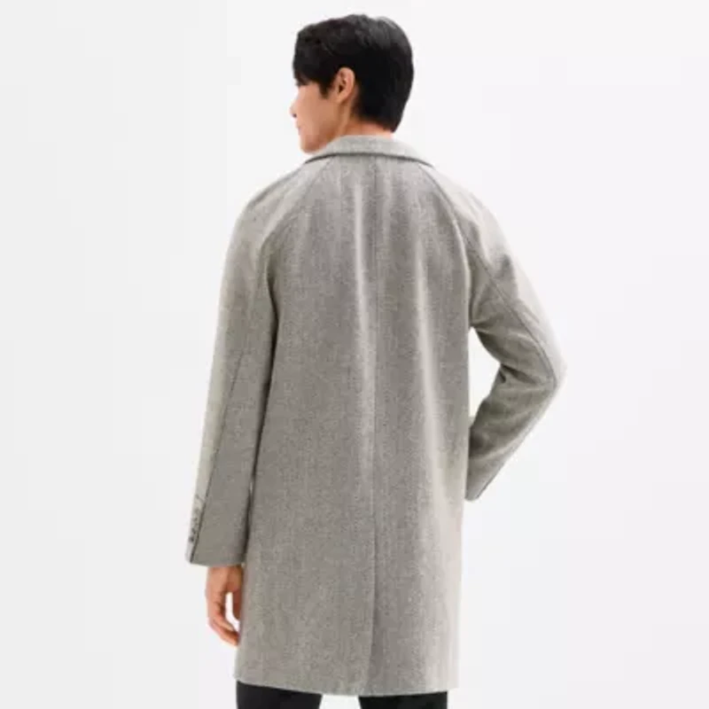 J. Ferrar Mens Midweight Topcoat Coat