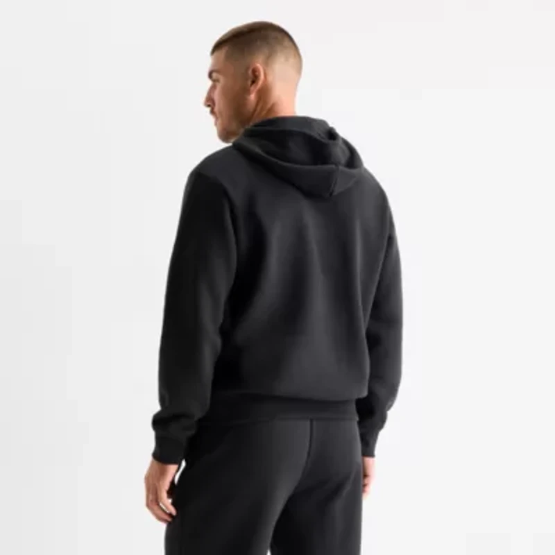 Xersion Quick Dry Cotton Blend Fleece Mens Long Sleeve Active Hoodie