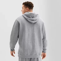 Xersion Quick Dry Cotton Blend Fleece Mens Long Sleeve Active Big and Tall Hoodie