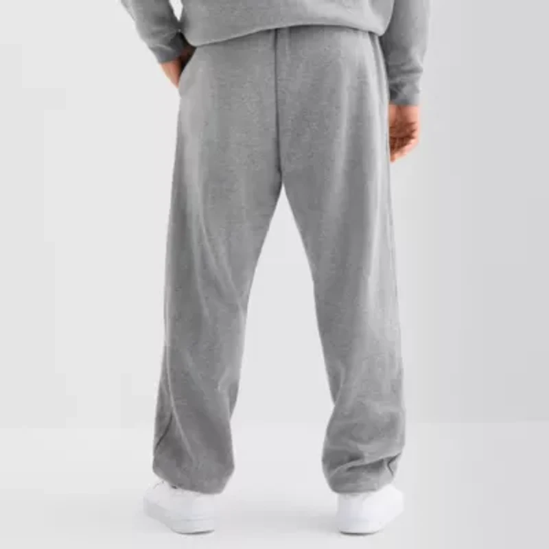 Xersion Quick Dry Cotton Blend Mens Drawstring Waist Straight Regular Fit Big and Tall Fleece Sweatpant