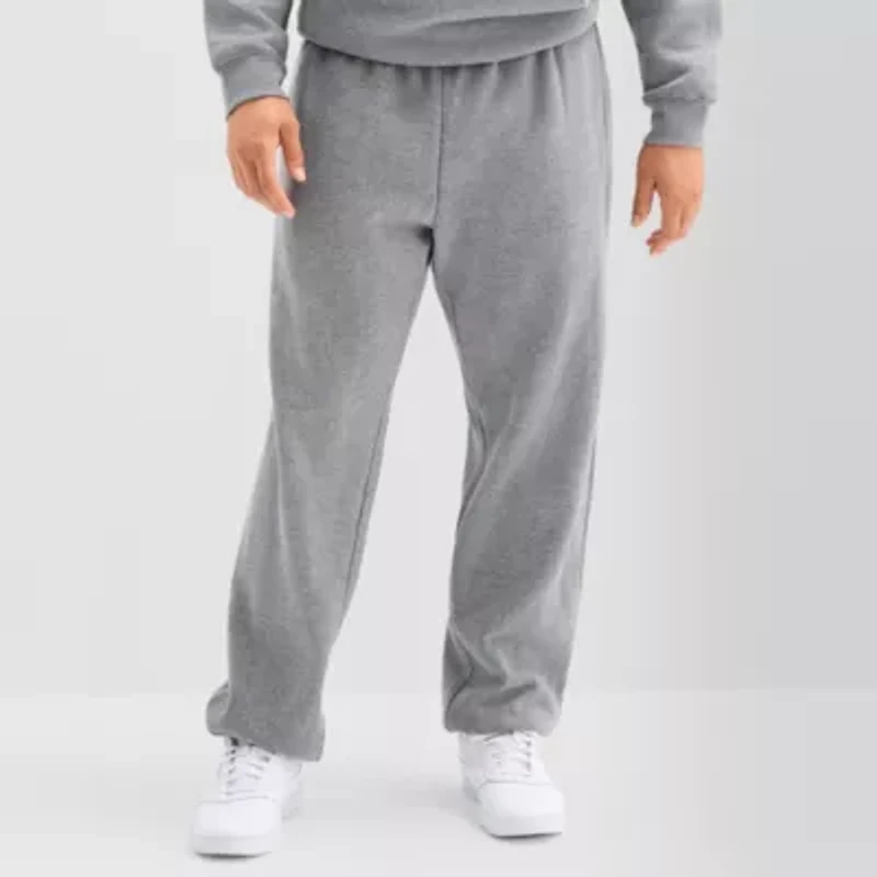Xersion Quick Dry Cotton Blend Mens Drawstring Waist Straight Regular Fit Big and Tall Fleece Sweatpant