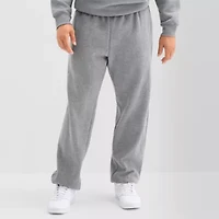 Xersion Quick Dry Cotton Blend Mens Drawstring Waist Straight Regular Fit Big and Tall Fleece Sweatpant
