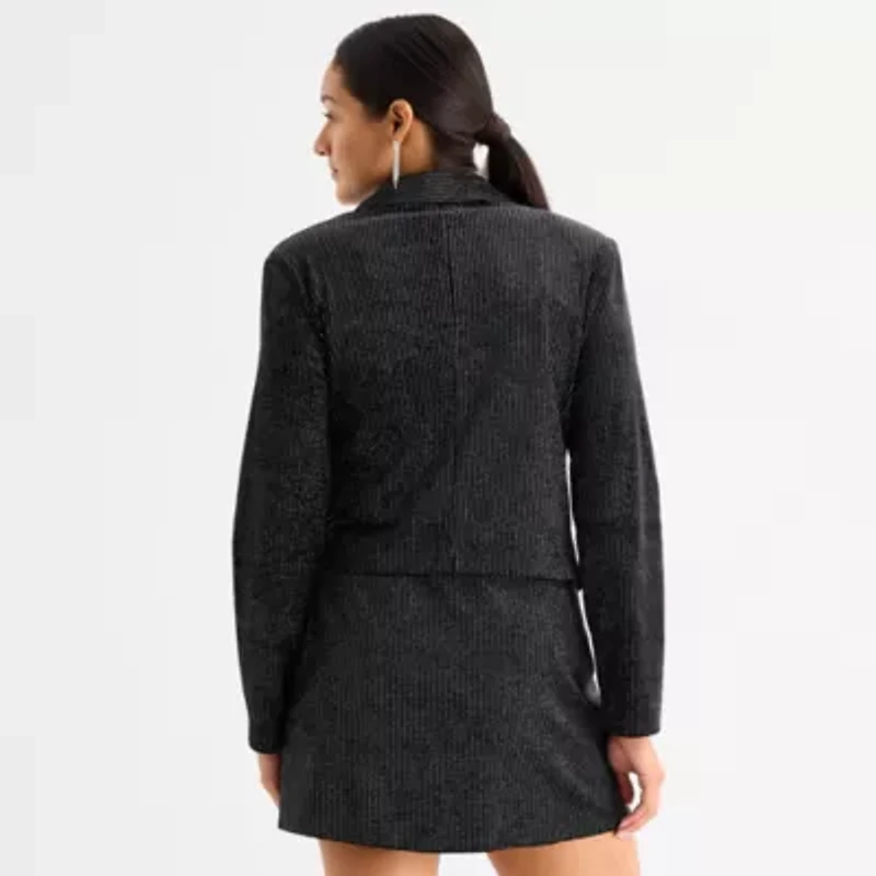 by&by Womens Juniors Classic Fit Blazer