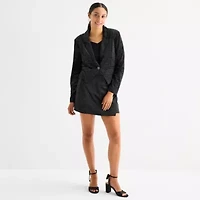 by&by Womens Juniors Classic Fit Blazer