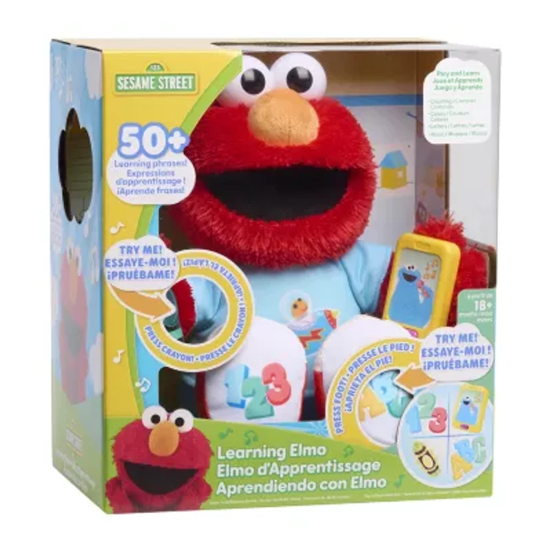 Sesame Street Learning Elmo Feature Plush