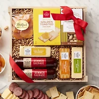 Hickory Farms Meat and Cheese Gift Crate Set