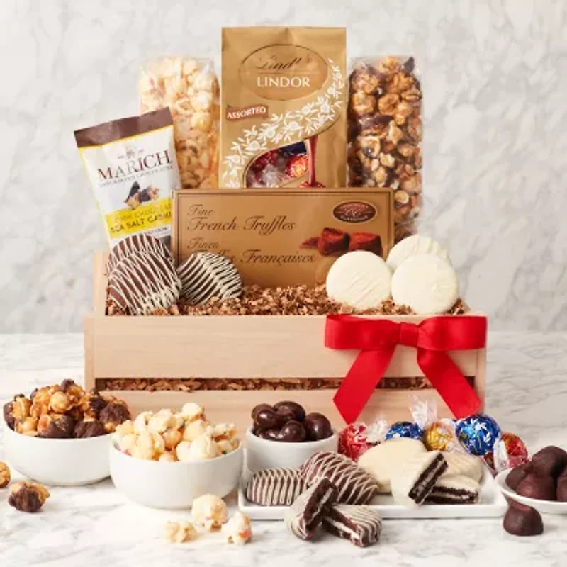 Hickory Farms Sweet Snacks Gift Crate Set