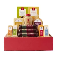 Hickory Farms Party Favorites Gift Box Set