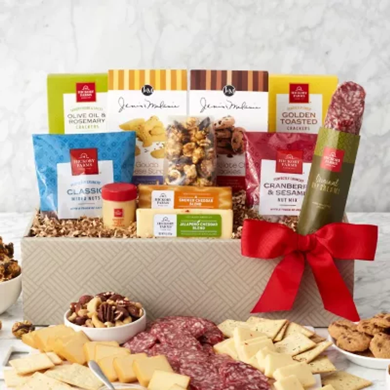 Hickory Farms Savory Snack Gift Box Set