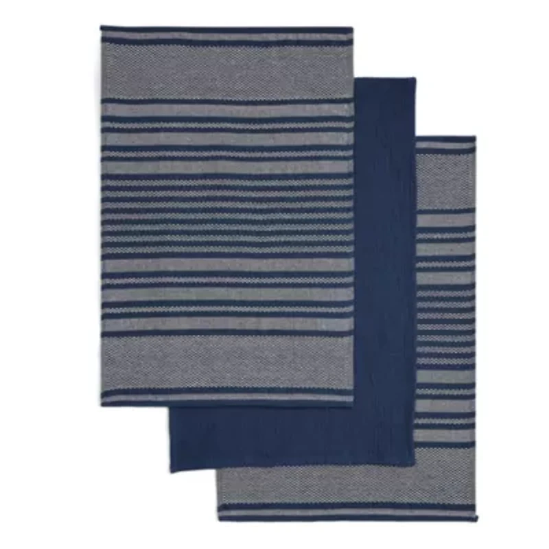 Homewear Hunter Stripe 3-pc. Kitchen Towel Set