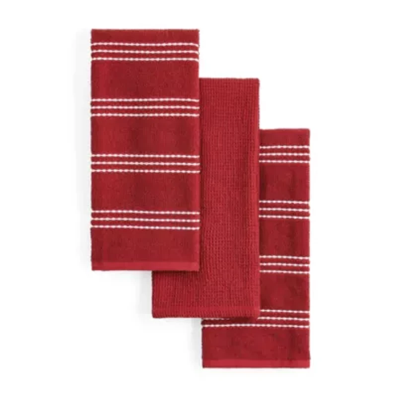 Homewear Addison Stripe 3-pc. Kitchen Towel Set