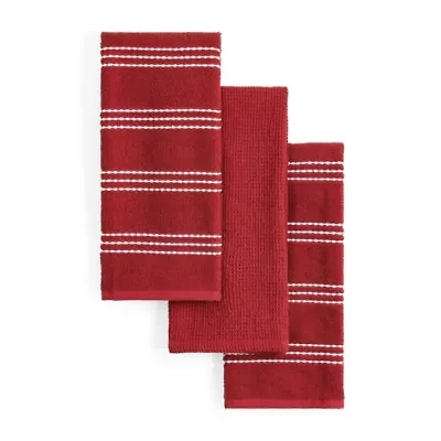 Homewear Addison Stripe 3-pc. Kitchen Towel Set