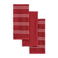 Homewear Addison Stripe 3-pc. Kitchen Towel Set