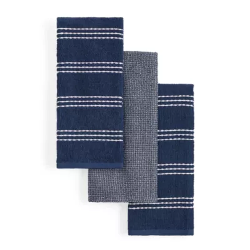 Homewear Addison Stripe 3-pc. Kitchen Towel Set
