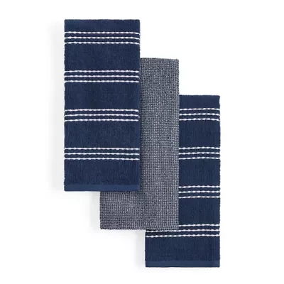 Homewear Addison Stripe 3-pc. Kitchen Towel Set