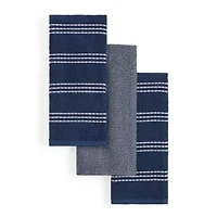 Homewear Addison Stripe 3-pc. Kitchen Towel Set