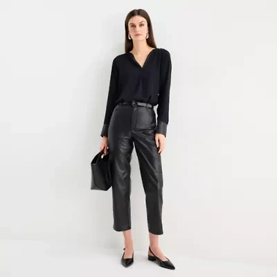 Worthington Womens Straight Trouser