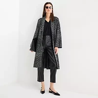 Worthington Womens Long Sleeve Button Cardigan