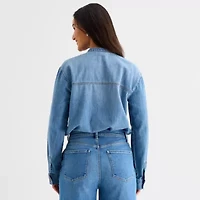 a.n.a Womens Long Sleeve Blouse