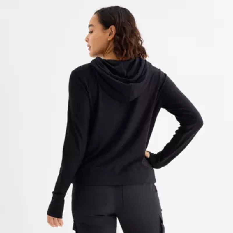 Stylus Womens Long Sleeve Hoodie