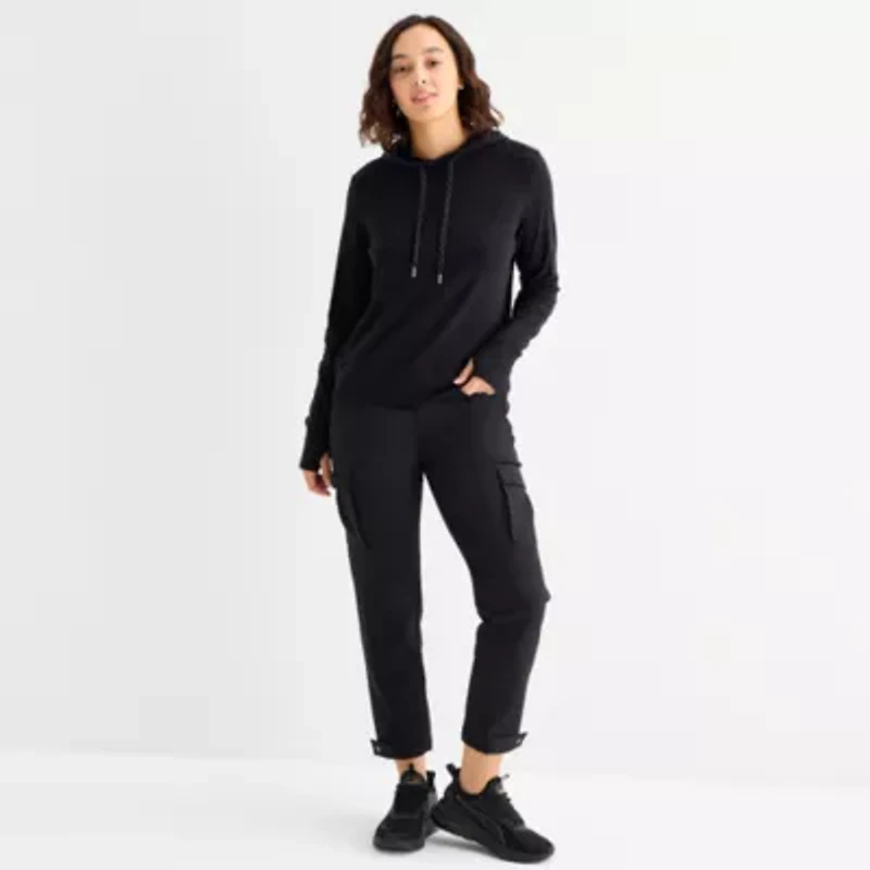 Stylus Womens Long Sleeve Hoodie