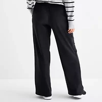 Stylus Womens Corduroy Wide Leg Trouser