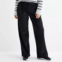 Stylus Womens Corduroy Wide Leg Trouser