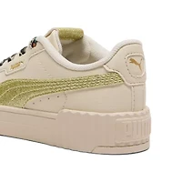 PUMA Carina 3.0 Cheetah Glitz Little Kid Girls Sneakers