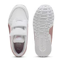 PUMA St Runner V4 Sl Glitter Little Kid Girls Sneakers