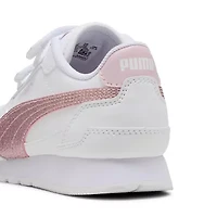 PUMA St Runner V4 Sl Glitter Little Kid Girls Sneakers
