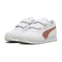 PUMA St Runner V4 Sl Glitter Little Kid Girls Sneakers