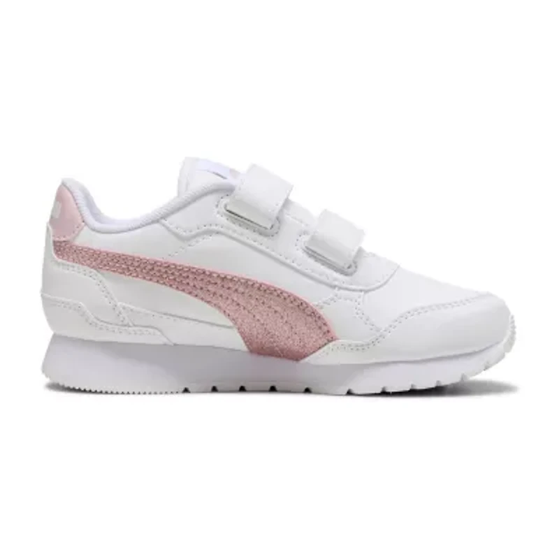 PUMA St Runner V4 Sl Glitter Little Kid Girls Sneakers
