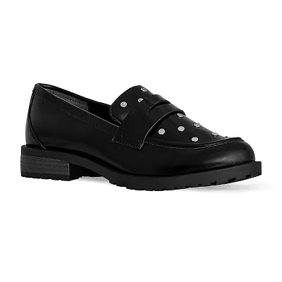 Rebecca Minkoff Diana Womens Round Closed Toe Loafers